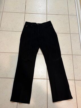 NYDJ Black Tummy Tuck Jeans, Size 14